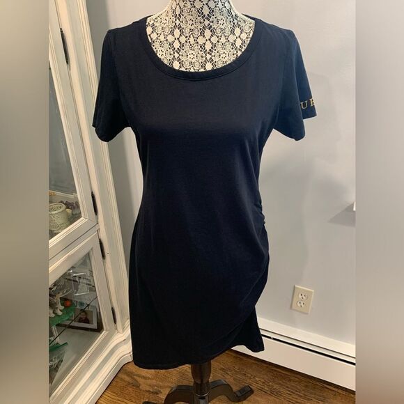 Guess Dresses & Skirts - Guess Asymmetrical Black T-Shirt Dress
